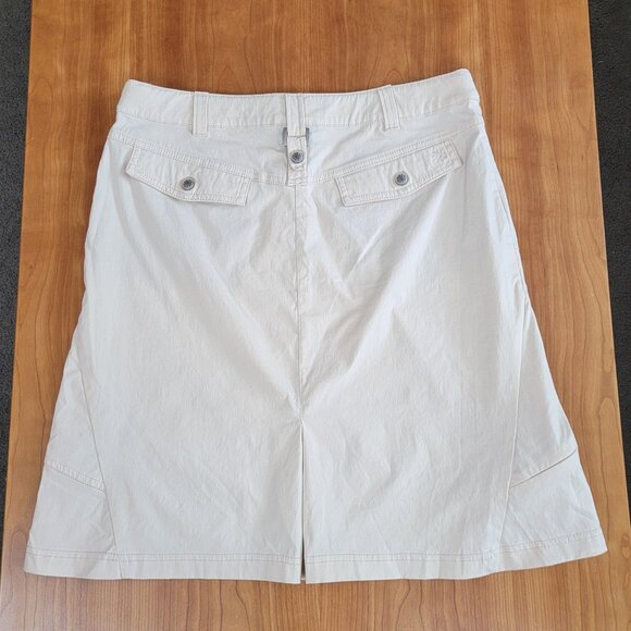 Athleta Beige Nylon Spandex Athletic Skirt with Pockets - 8 - Picture 9 of 16